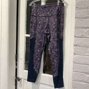 Athleta Rainier printed tights 1x